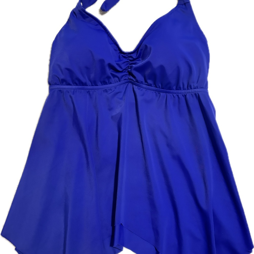 Vibrant Blue Halter Top